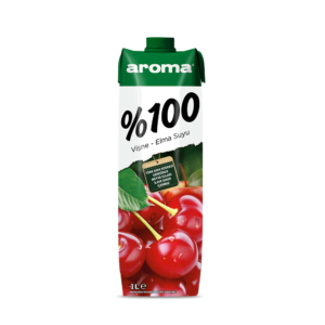 aroma %100 vişne elma suyu