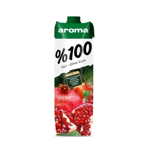 aroma %100 nar elma suyu 1lt